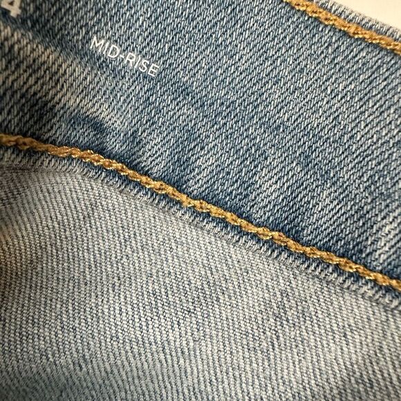 NWT Old Navy Plus Size Mid-Rise Denim 3” Shorts Cuffed Hem - Size 24 - Picture 7 of 8